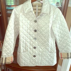 Burberry quilted jacket